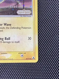 Pokemon Card - Voltorb Legend Maker 68/92 Swirl Common Reverse Holo Stamped - Image 5