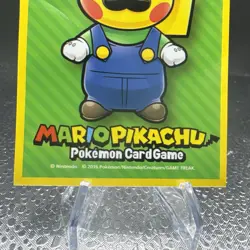 Luigi Pikachu Individual Card Sleeve Pokemon Center Japan Original - Image 3