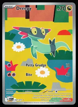 Dreepy 247/217 Holo Illustration Rare Ascended Heroes Pokemon Card - Image 1