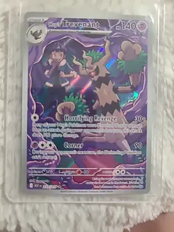 Pokemon TCG Hop's Trevenant Full Art Holo Card 237/217 ASC - Image 1
