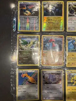 Pokemon TCG 9 Card Lot XY & Black White Foil Holo Cobalion Luxio Bouffalant - Image 2