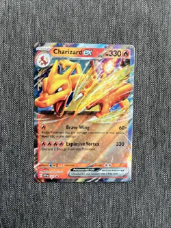 Pokemon TCG Charizard EX SVP161 Black Star Promo Card - Image 1