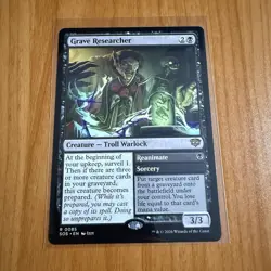 Grave Researcher - N/M - Secrets Of Strixhaven Magic The Gathering MTG - Image 1
