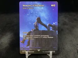 MEMORIES OF NIBELHEIM 0026 UNCOMMON BORDERLESS MTG - FINAL FANTASY TTA NM - Image 1