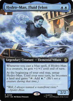 Hydro-Man, Fluid Felon (Extended Art) R Marvel's Spider-Man 250 NM - Image 1