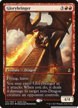 Glorybringer [GAME - 134] - NM [Foil] TCG MTG - Image 1