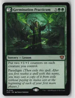 Germination Practicum 149 Mythic Secrets of Strixhaven Near Mint - Image 1