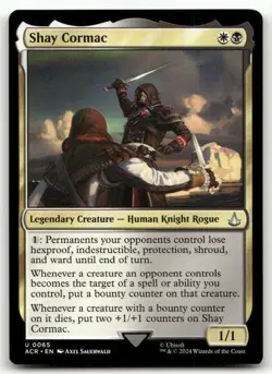 Shay Cormac #65 (NM) Assassin's Creed ACR Magic MTG - Image 1