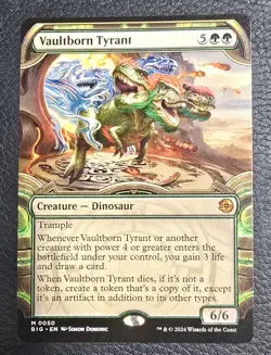Vaultborn Tyrant (Showcase) Outlaws of Thunder Junction: The Big Score MTG NM - Image 1