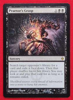 MTG: Praetor's Grasp - New Phyrexia - Image 1