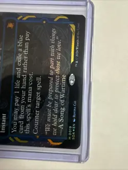 MTG Force of Will Secrets of Strixhaven: Mystical Archive Foil SOA #19 - Image 3