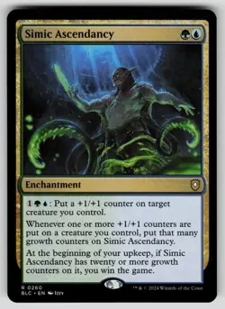 Simic Ascendancy Normal R Commander: Bloomburrow 260 NM - Image 1