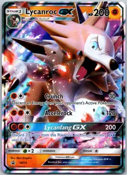 Lycanroc GX SM14 Promo Sun & Moon Promos MP - Image 1