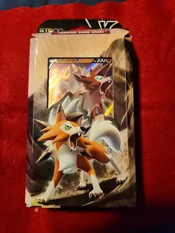 New - Pokemon TCG: V Battle Deck Lycanroc V - Sealed - Image 1