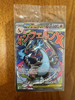 Pokemon Phantasmal Flames Mega Charizard X & Oricorio Ex UPC Promo 023 NM Sealed - Image 1