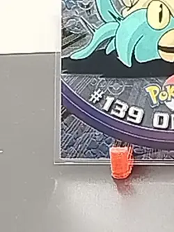 2000 Topps Chrome Pokemon TV Animation Edition Series 2 #139 Omastar - Image 4