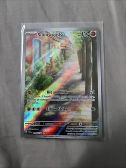 Sudowoodo 219/193 Pokemon TCG Sv02: Paldea Evolved Illustration - Image 1