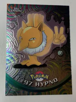 2000 Topps Chrome Pokemon Series 2 #97 Hypno FREE COMBINED SHIPPING - Image 1