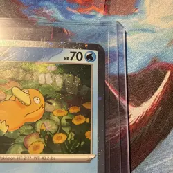 Pokemon TCG Psyduck MEP Black Star Promo #007 Cosmo Holo Mega Evolution - Image 3