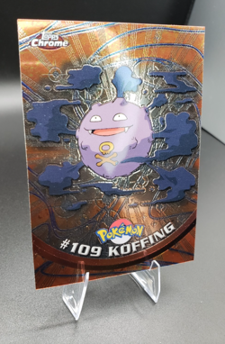 2000 Topps Chrome Series 2 - Pokemon Koffing #109 - Image 2