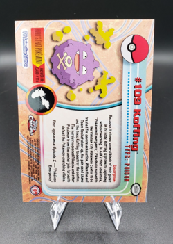 2000 Topps Chrome Series 2 - Pokemon Koffing #109 - Image 4