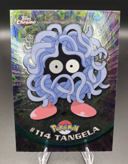2000 Topps Chrome Series 2 - Pokemon Tangela #114 - Image 1