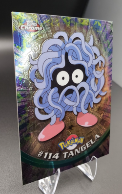 2000 Topps Chrome Series 2 - Pokemon Tangela #114 - Image 2