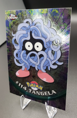 2000 Topps Chrome Series 2 - Pokemon Tangela #114 - Image 3