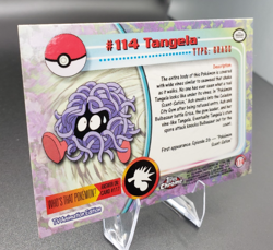 2000 Topps Chrome Series 2 - Pokemon Tangela #114 - Image 5