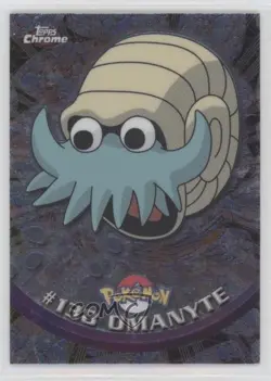 Omanyte Topps Chrome Pokemon TV Animation Edition Series 2 #138 2000 - Image 1
