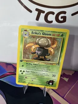 Erika's Gloom - 1st Edition - 45/132 Gym Heroes - Pokemon TCG - 2000 - Image 2