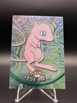 Pokemon Topps Chrome Mew #151 LP - Image 1