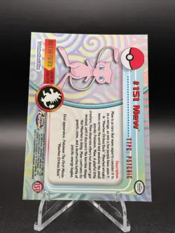 Pokemon Topps Chrome Mew #151 LP - Image 2