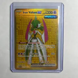 Iron Valiant ex 261/182 Hyper Rare Paradox Rift Pokemon Near Mint - Image 1
