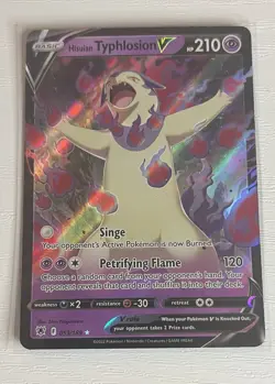 Pokemon Hisuian Typhlosion V 053/189 - Astral Radiance - NM English - Image 1