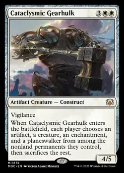 Cataclysmic Gearhulk NM, English MTG March of the Machine - Image 1