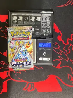 VERY HEAVY! GOD PACKUU SIRUU 22.44g Prismatic Evolutions Pokemon Booster - Image 1