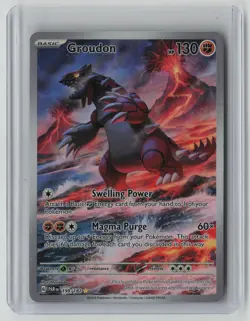 Groudon 199/182 Pokemon Paradox Rift Illustration Rare Near Mint - Image 1