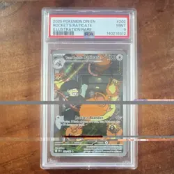 Pokemon Team Rocket's Raticate Destined Rivals Illustration Rare Holo PSA 9 202… - Image 1