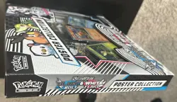 Pokemon TCG Scarlet & Violet Black & White Bolt Flare Poster Collection Box - Image 4