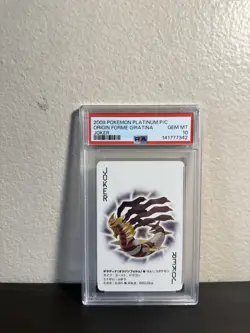 Pokemon 2009 Platinum Pokemon Center Origin Forme Giratina Joker PSA 10 - Image 1