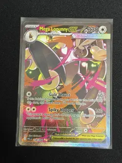 Pokemon TCG Mega Lopunny ex 128/094 Phantasmal Flames Special Illustration Holo - Image 1