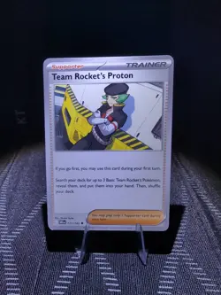 Team Rocket's Proton Near Mint Destined Rivals Pokemon TCG - Image 1