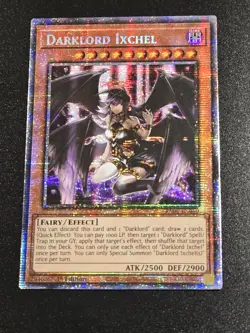 RA05-EN010 Darklord Ixchel Starlight Rare 1st Ed YuGiOh - Image 1