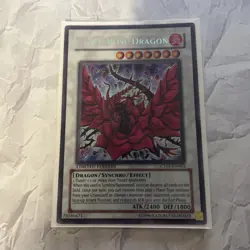 YUGIOH BLACK ROSE DRAGON CT05-EN003 SECRET NM - Image 1
