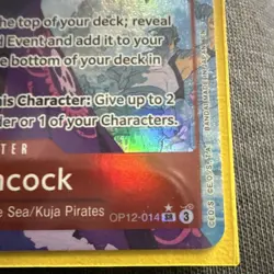 Boa Hancock OP12-014 SR Alternate Art Legacy Master One Piece CCG Foil Namco - Image 3