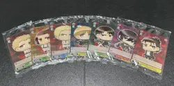 Attack on Titan Final Season Weiss Schwarz Promo Card Set Mikasa Eren Armin Levi - Image 1