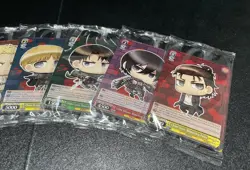 Attack on Titan Final Season Weiss Schwarz Promo Card Set Mikasa Eren Armin Levi - Image 2