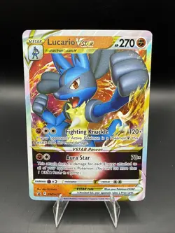 Lucario VSTAR SWSH214 SWSH: Sword & Shield Promo Cards Holo - Image 1
