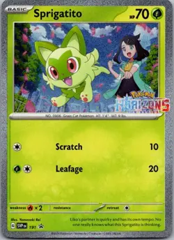 Sprigatito Promo SV: Scarlet & Violet Promo Cards 191 NM - Image 1